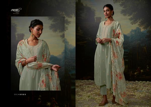 Kimora Heer Siya New Fancy Cotton Designer Salwar Suit Collection